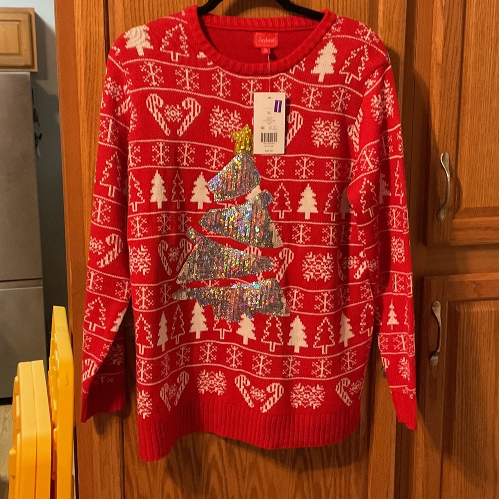 Cozy Red Christmas Sweater